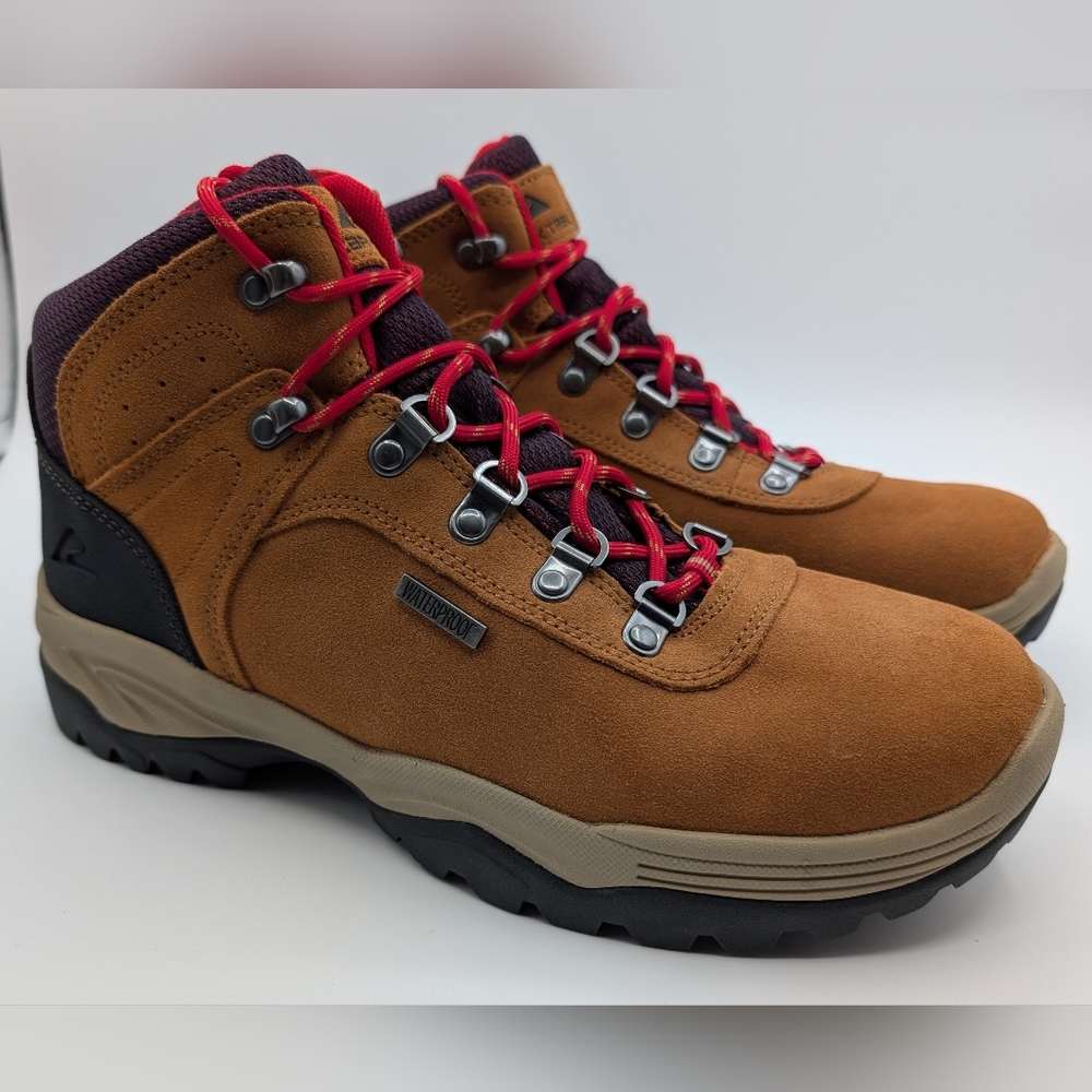 Ozark Trail Women's Waterproof Stoneclad Brown Hiking Boots 👢 Sz 10